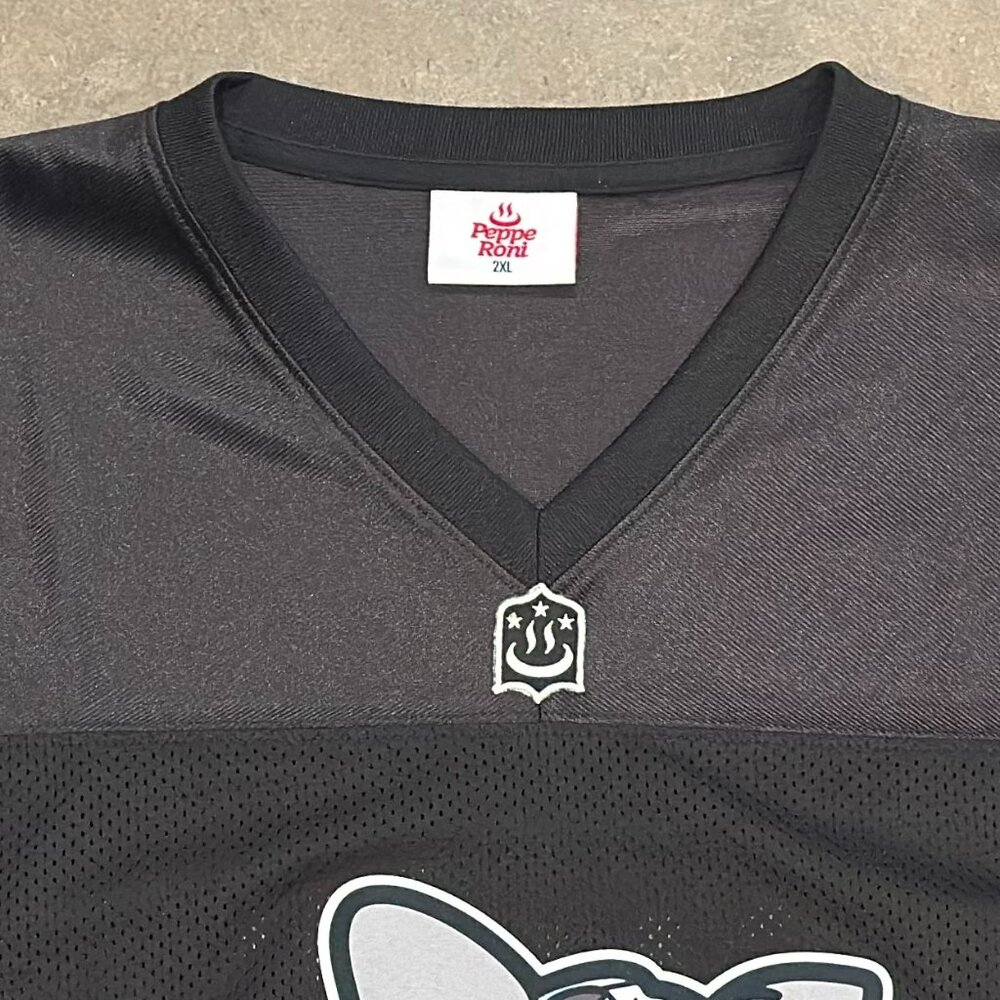 (NWOT) BASE CREAM x PPRN ‘KUKA’ Korea Unisex Football Jersey (Black) - Picture 15 of 16